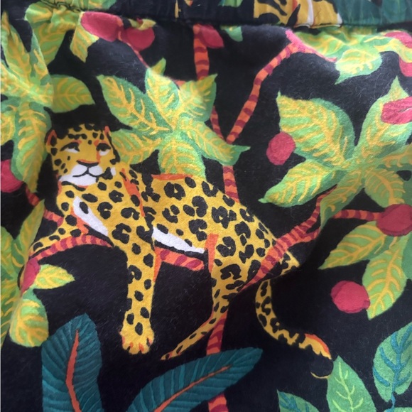 Printfresh Big Cat Energy Jungle Print pajamas M - Picture 5 of 6